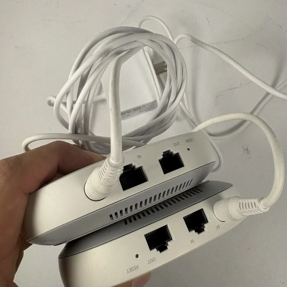 Lot of Two (2) ET-WV525 Samsung SmartThings Wi-Fi Mesh Routers (Tested)